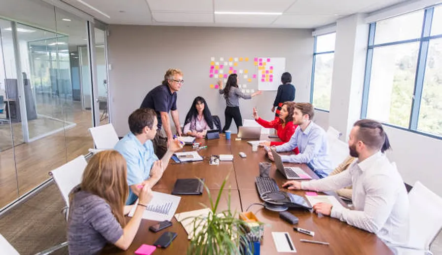 design team brainstorming session